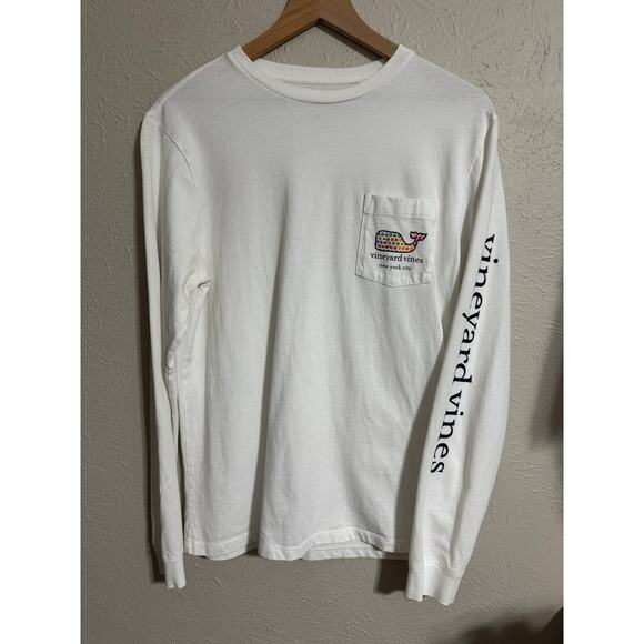 Vineyard Vines New York City Subway Long Sleeve Tee Small - Picture 4 of 5